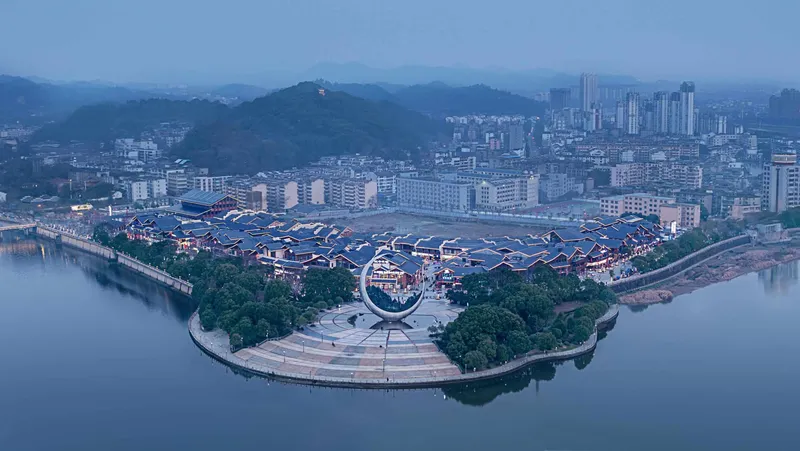 Shuinan Riverfront Cultural District by Beijing AN-Design Architects CO.,LTD.