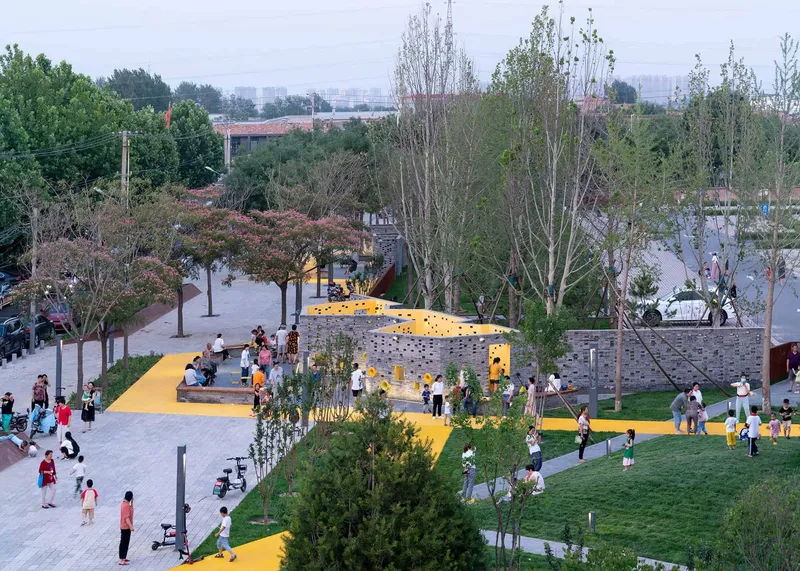 Songzhuang Micro Community Park by Crossboundaries
