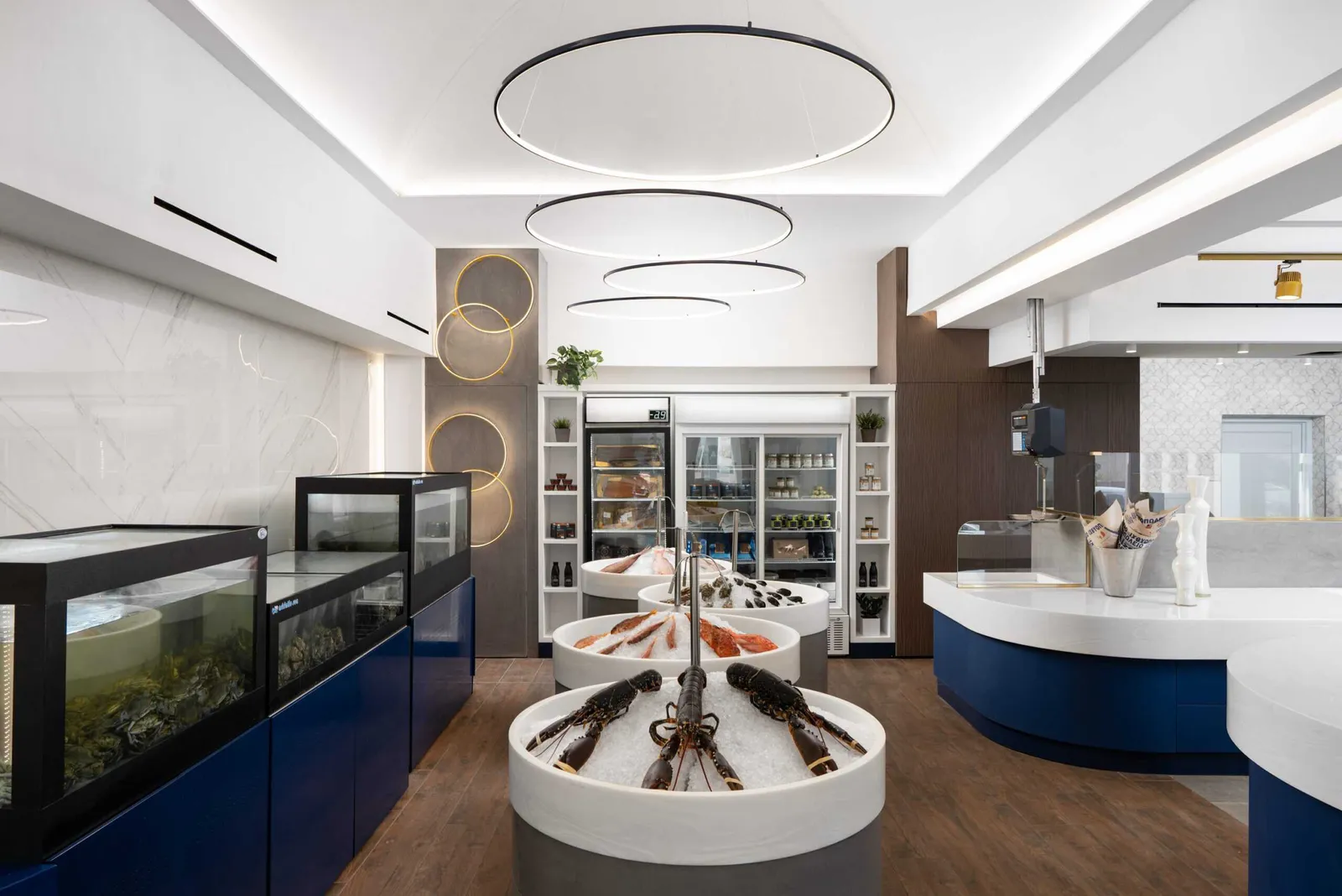 Argyronisos Fish Market by PHI SEQUENCE ARCHITECTURE
