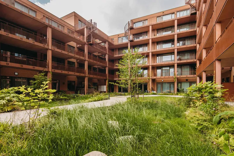 Regulateur – collective green oasis Gruno district by Felixx Landscape Architects & Planners