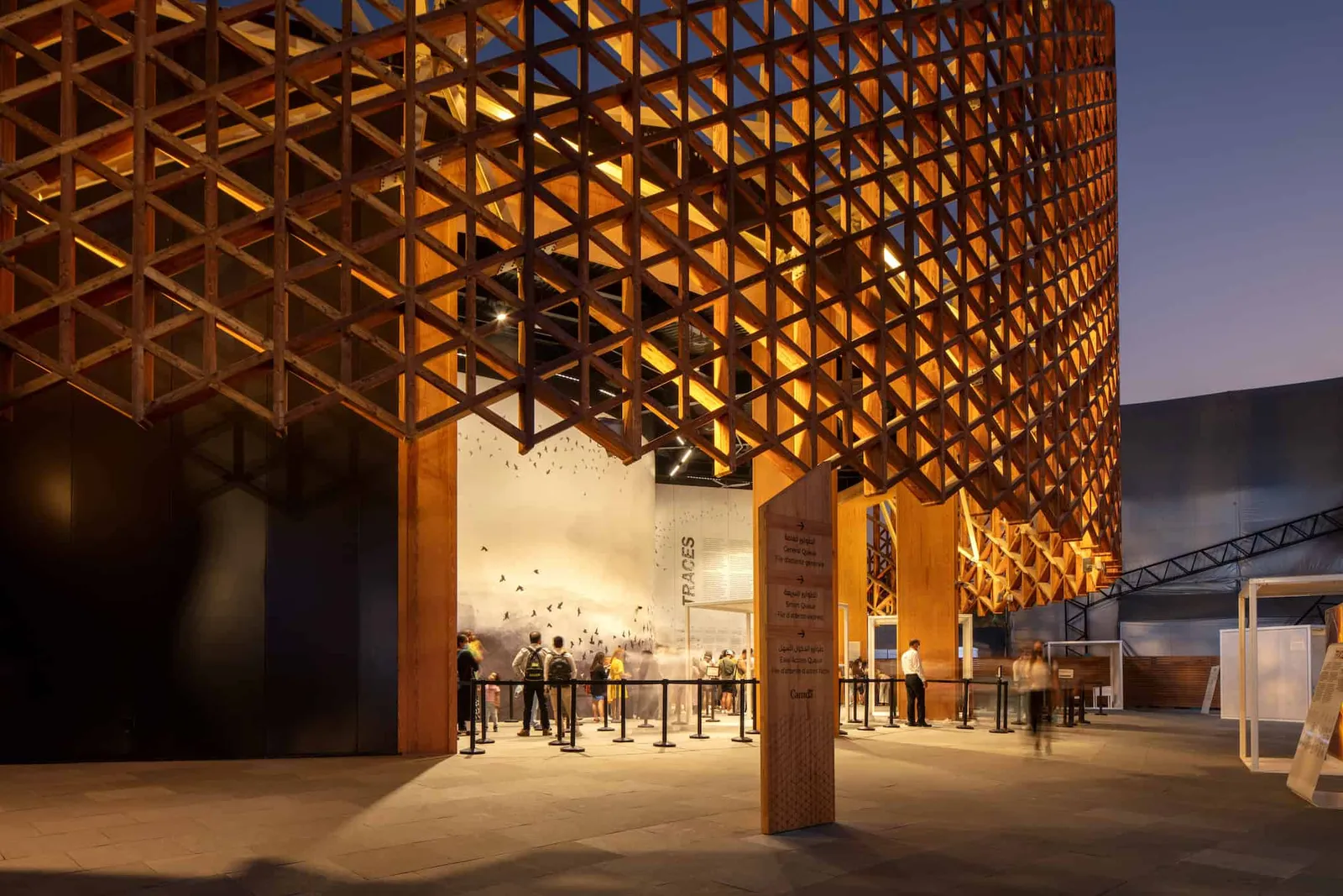 Canada Pavilion at Expo 2020 in Dubai by Moriyama & Teshima Architects