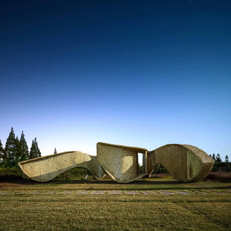 Bamboo pavilion by LIN architeicture