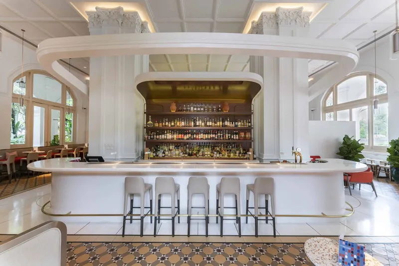 OSTERIA BBR by Alain Ducasse, Raffles Singapore by Jouin Manku