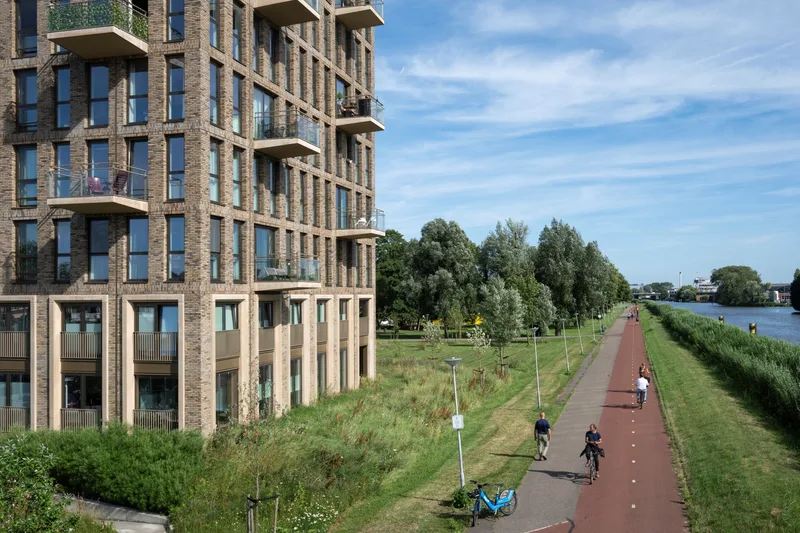 Alongside the Schie by Felixx Landscape Architects & Planners