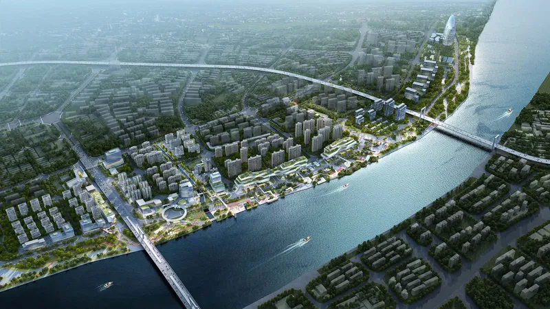 Urban Design of Qingfeng Sector, Yinzhou District, Ningbo by DC Alliance