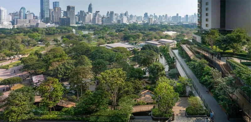 Suan Dusit Arun, Bangkok Urban Roof Park by Landscape Collaboration
