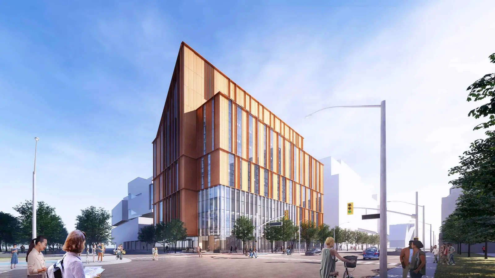 Limberlost Place at George Brown College by Moriyama Teshima Architects (MTA) and Acton Ostry Architects (AOA)