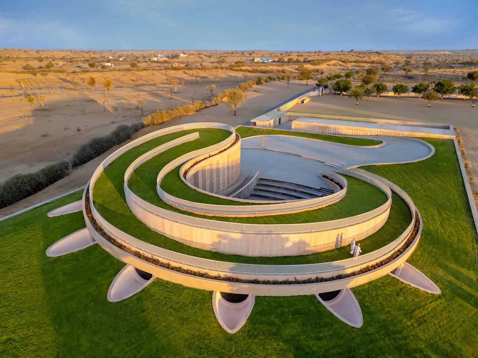 Nokha Village Community Center by Sanjay Puri Architects