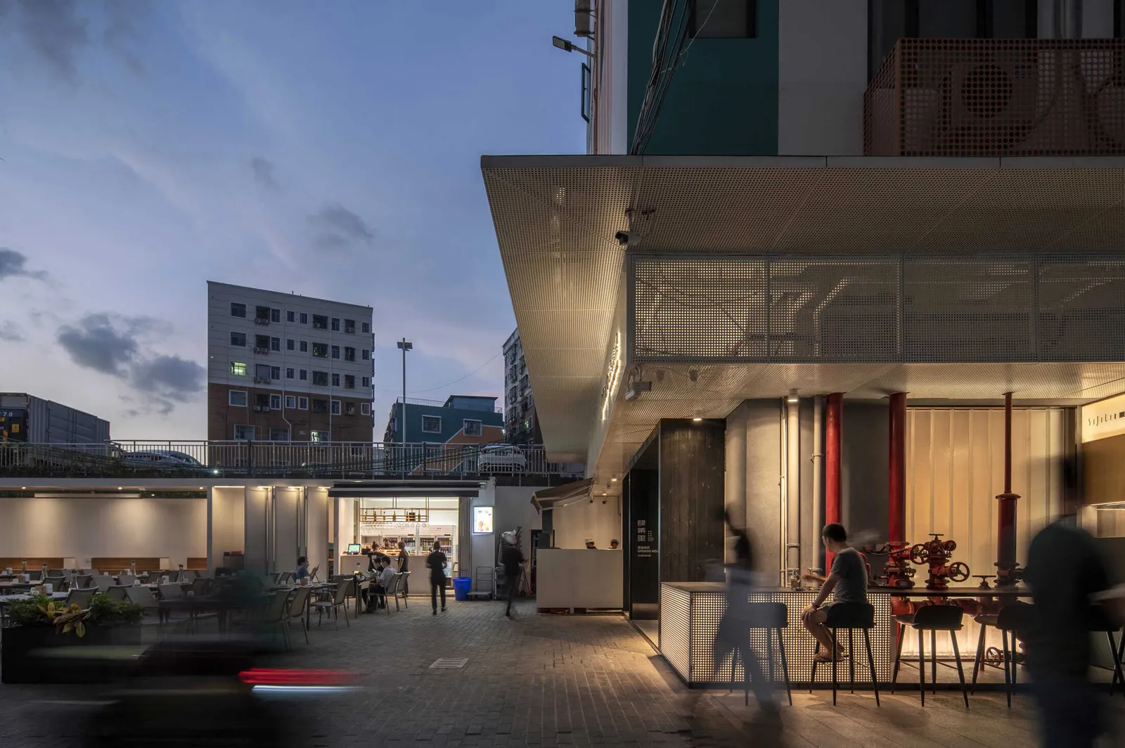 A nearby place by Onexn Architectural & Spatial Design Office (Shenzhen) Co., Ltd.
