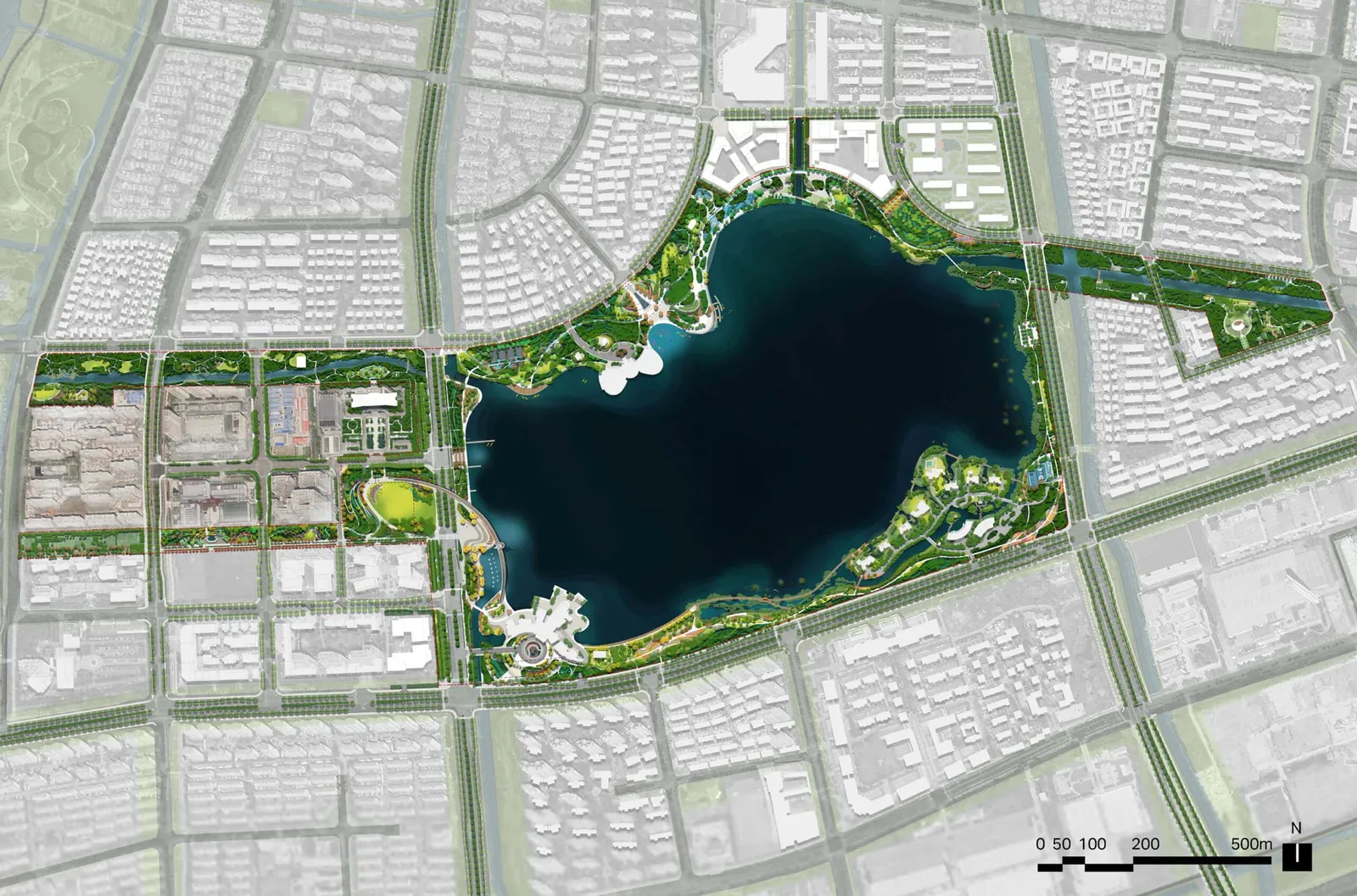 Qingjian Lake Open Space Renewal Through an ESG Approach by AECOM Hong Kong