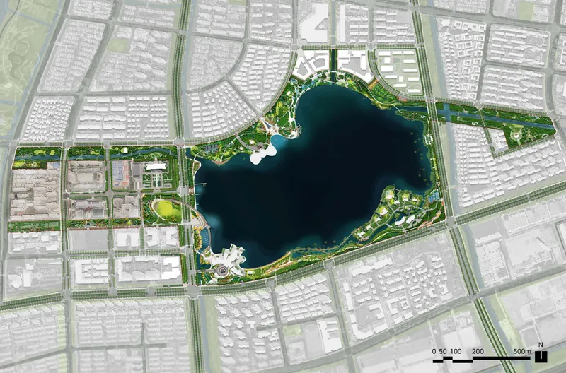 Qingjian Lake Open Space Renewal Through an ESG Approach by AECOM Hong Kong