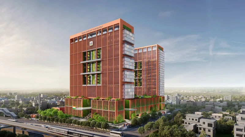 Surat Municipal Corporation (SMC) High Rise Office Campus by INI Design Studio