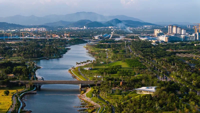 Haitang River ECO Park Phase One by AECOM Asia Company Limited