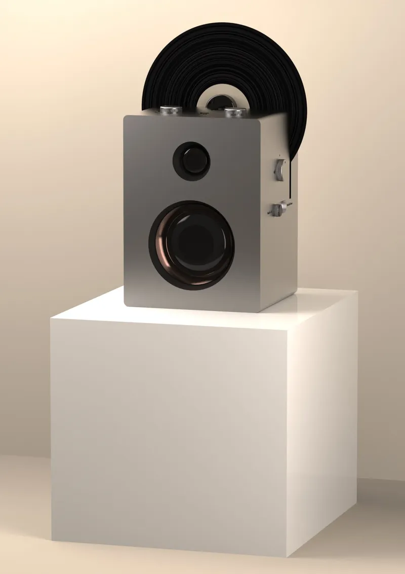 Jensen Turntable Speaker by Harseet Panigrahi