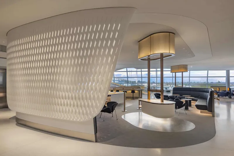 Air France Lounge – Terminal 2F – Paris-Charles de Gaulle Airport by Jouin Manku