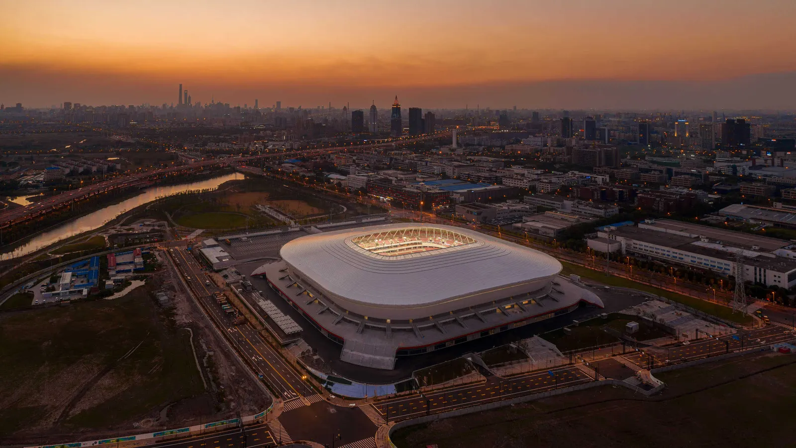 Shanghai Pudong Stadium by REX ZOU