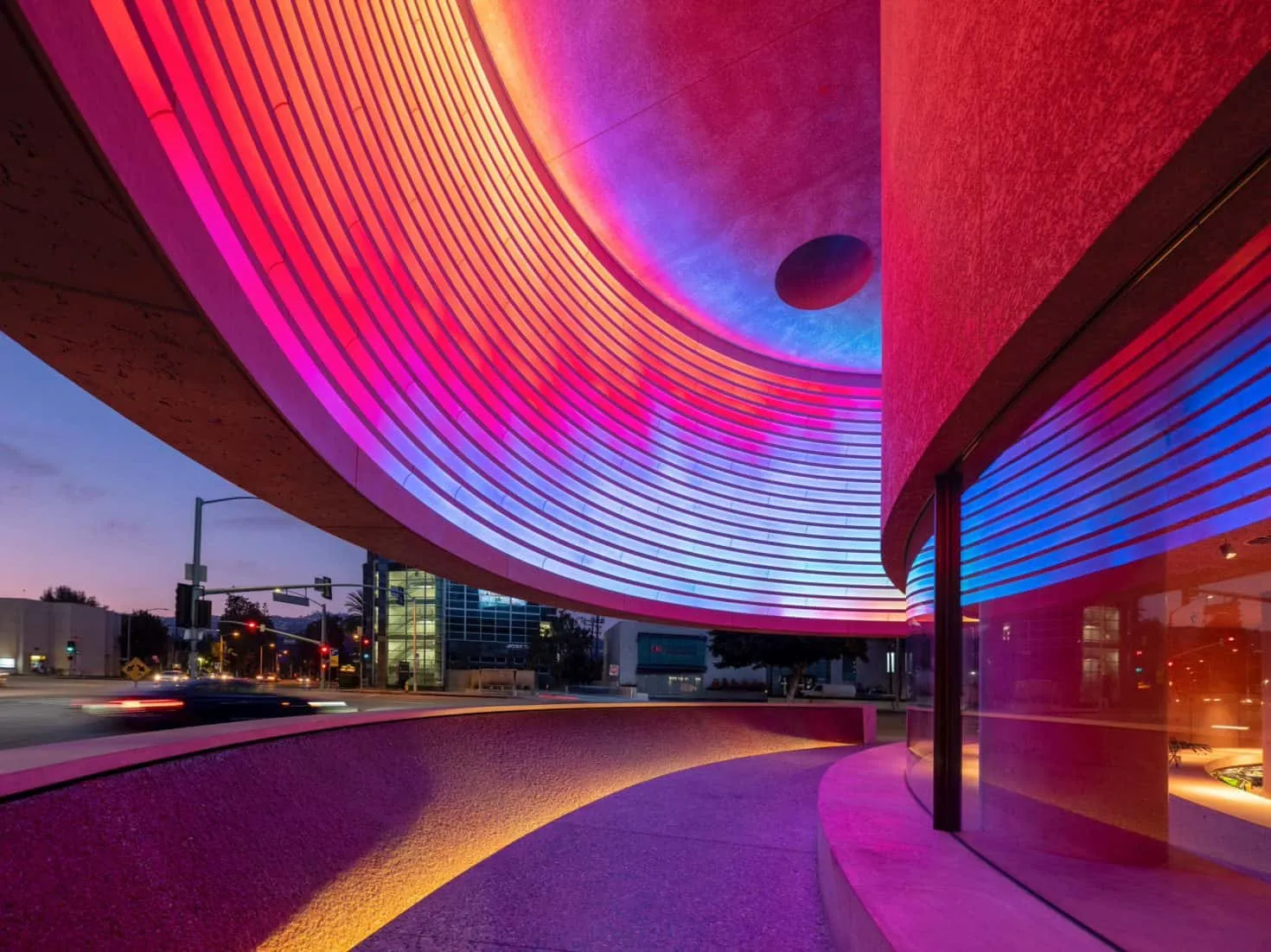 The Webster – Narrative Lighting Wall by David Adjaye, Marc McQuade and Team - Adjaye Associates, Mike West and Team - Neumann/Smith Architecture